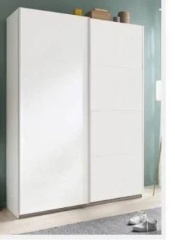 Armadio scorrevole bianco opaco mod.STELLA