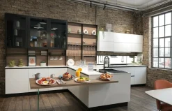 Cucina Diva angolare a T