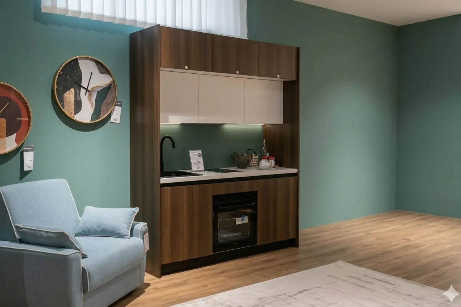 Cucina Monolocale L. 184
