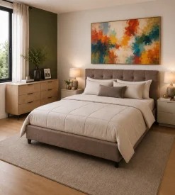 Letto matrimoniale modello Milos