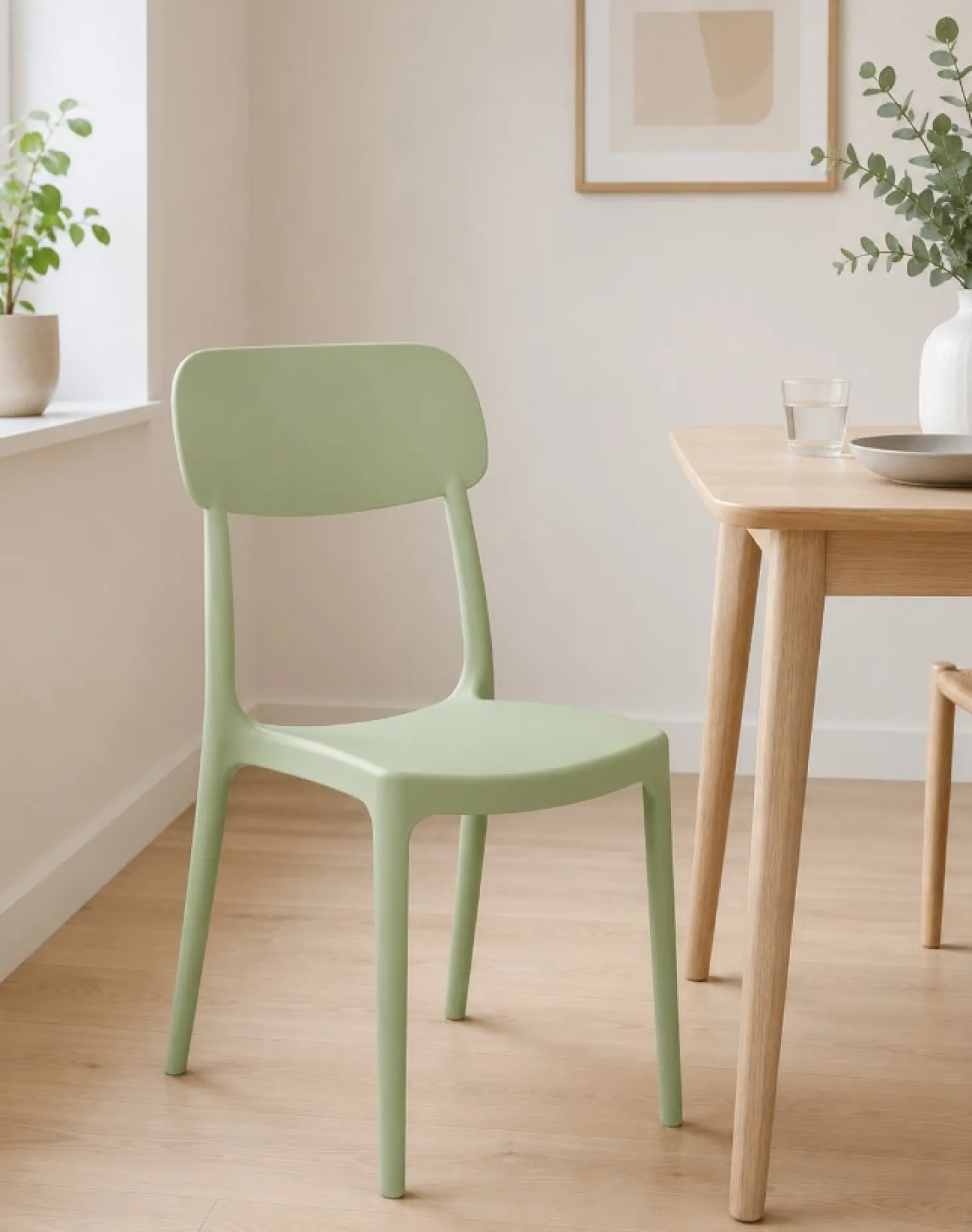 Sedia Chiara verde