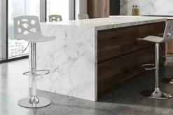 Sgabello Mary grigio